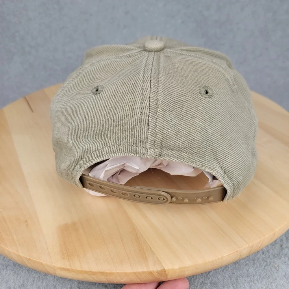 Walt‎ Disney World Tigger Embroidered Snapback Hat Khaki Olive Mens Dad Cap